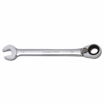 Ratchet ring spanner, switchable12-side 9mm