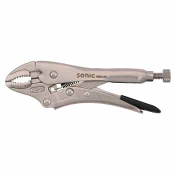 Locking pliers adjustable beak half round 125mmL