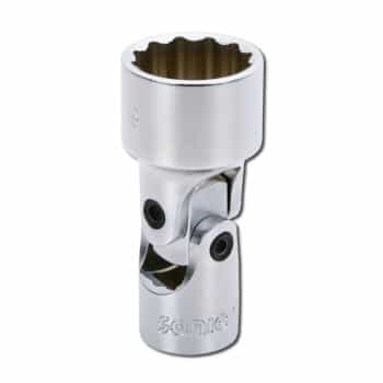 Cardan socket 3/8", 12-sided 18mm