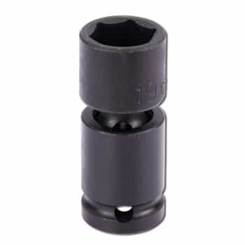 Cardan end 1/2", 16mm, hexagon