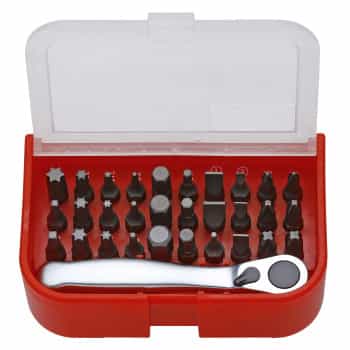 Bit set 1/4 ", 31 pcs.