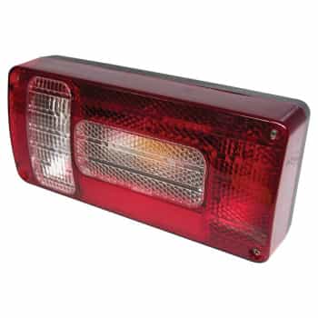 Tail Light 6 functions right 12V 215x100mm