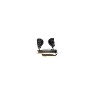 Metal door clip double (335)