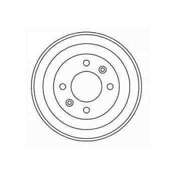 Brake Drum 5255-S ABS
