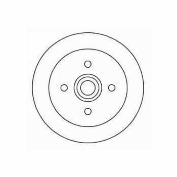 Brake Drum 5180-S ABS