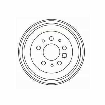 Brake Drum 2403-S ABS