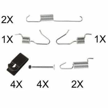 Accessory Kit, parking brake shoes
