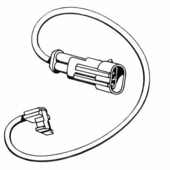 Warning Contact, brake pad wear 39902 ABS