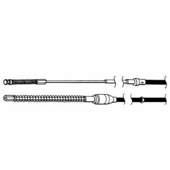 Cable, parking brake K12886 ABS