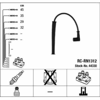 Ignition Cable Kit 44330 NGK
