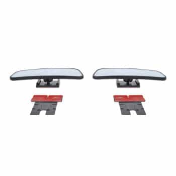 Blind spot mirror rectangular set of 2 pieces