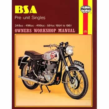 BSA Pre-unit Singles (54-61)