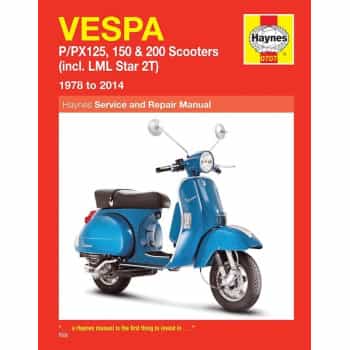 VespaP / PX 125, 150 & 200 scooters (Inc. LML Star 2T) (78 - 14)