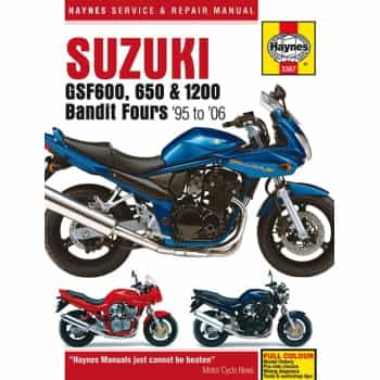 SuzukiGSF600, 650 & 1200Bandit Fours (95 - 06)