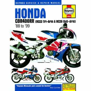 HondaCBR400RR Fours (88 - 99)
