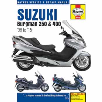 Suzuki Burgman 250 & 400 (98 - 15)