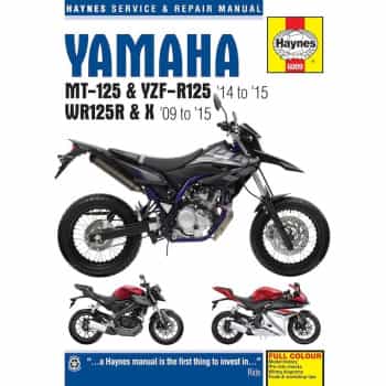 Yamaha MT-125, YZF-R125 (14 - 15) WR125R / X (09 - 15)