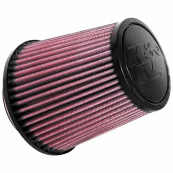 K&N universal conical filter 70mm connection, 119mm Bottom, 89mm Top, 124 mm (RU-9350)