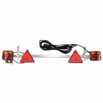 Light bar extendable width 110-160 cm