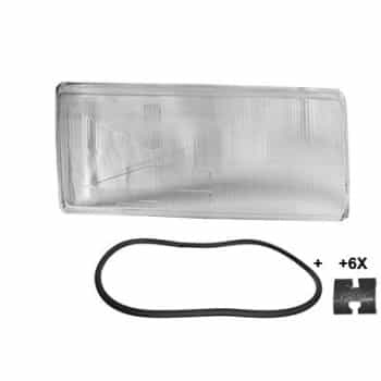 Headlight glass right 5928978 Van Wezel