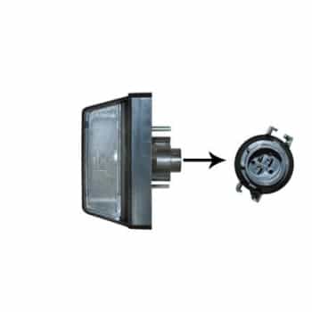 Number Plate Light 2813920 Van Wezel
