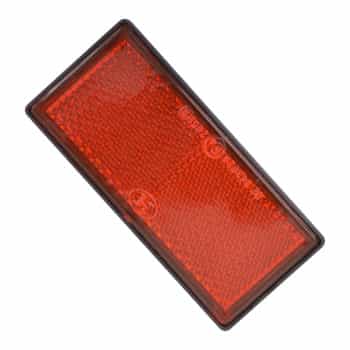 Reflector 86x40mm Red bulk