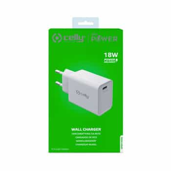 Celly Home Charger 1 USB-C 18W White