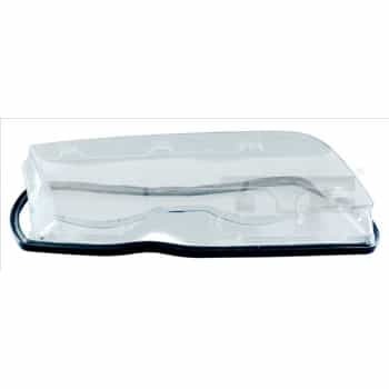 Headlight glass left 20-0012-LA-1 TYC