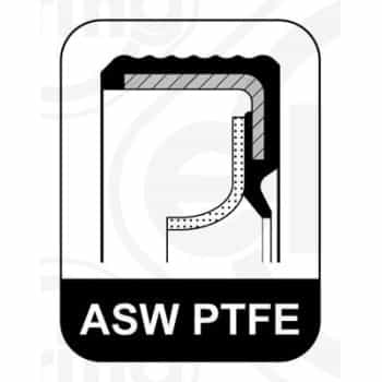 Shaft Seal, crankshaft 424.841 Elring