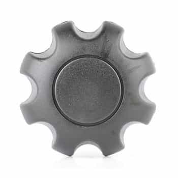Rotary knob, adjust backrest