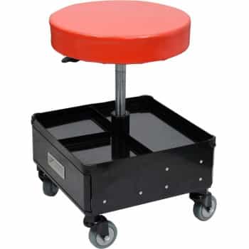 Yato workshop stool with storage drawers