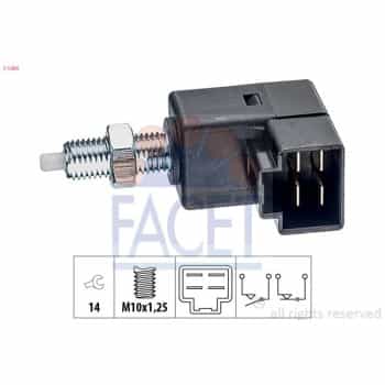 Brake Light Switch Made in Italy - OE Equivalent 7.1294 Facet