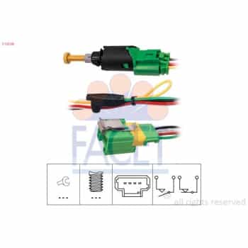 Brake Light Switch Made in Italy - OE Equivalent 7.1213K Facet