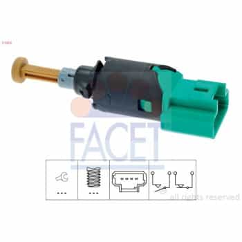 Brake Light Switch Made in Italy - OE Equivalent 7.1213 Facet
