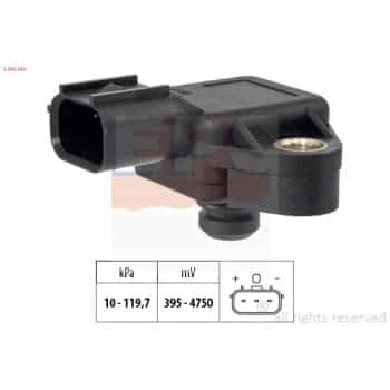 Pressure Sensor, brake booster Made in Italy - OE Equivalent