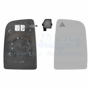 Mirror glass, exterior mirror * HAGUS * 3083836