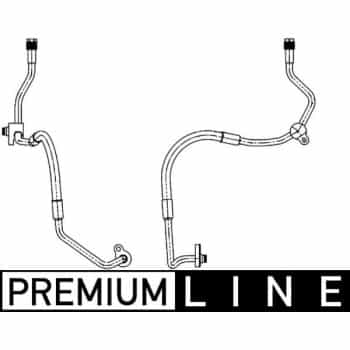 High Pressure Line, air conditioning BEHR *** PREMIUM LINE ***