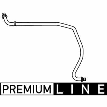 High pressure / low pressure line, air conditioning