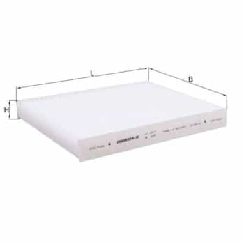 Cabin filter LA 1614 Mahle