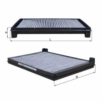 Cabin filter LAK 1422 Mahle