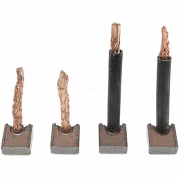 Carbon brush, starter motor