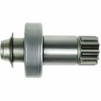 Free wheel drive, starter