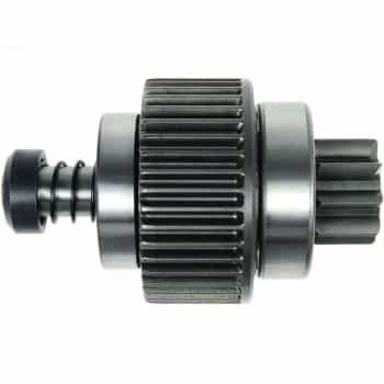 Free wheel drive, starter