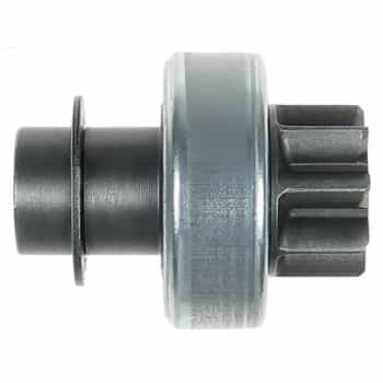 Free wheel drive, starter