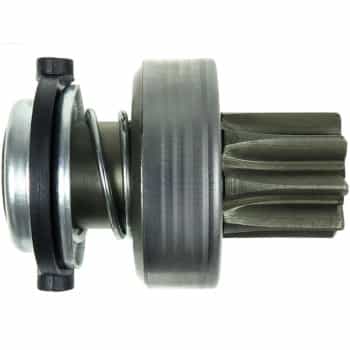 Free wheel drive, starter