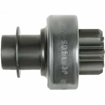 Free wheel drive, starter