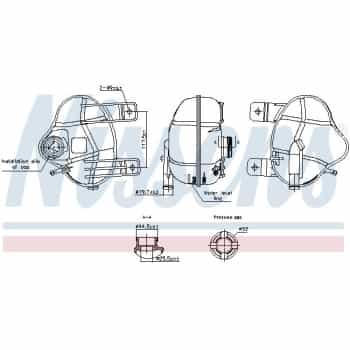 Expansion tank, coolant