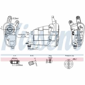 Expansion tank, coolant