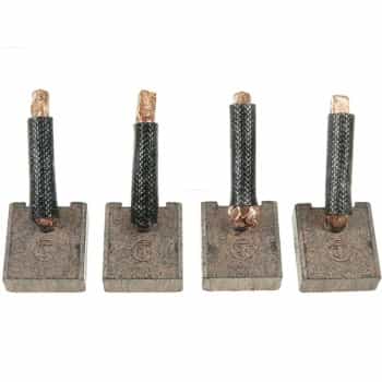 Carbon brush, starter motor