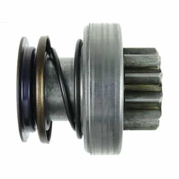 Free wheel drive, starter